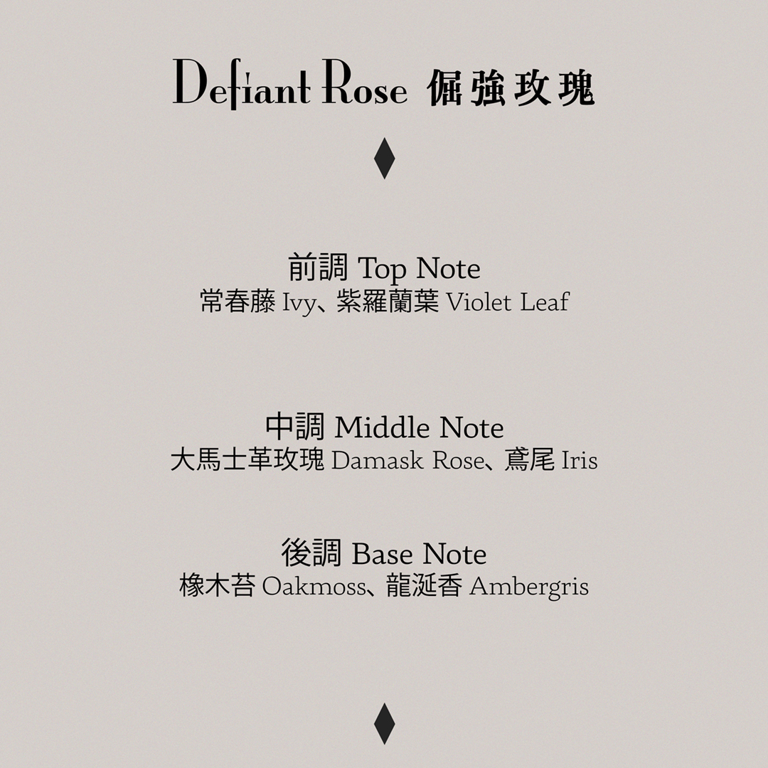 OrDioLab Bespoke Defiant Rose